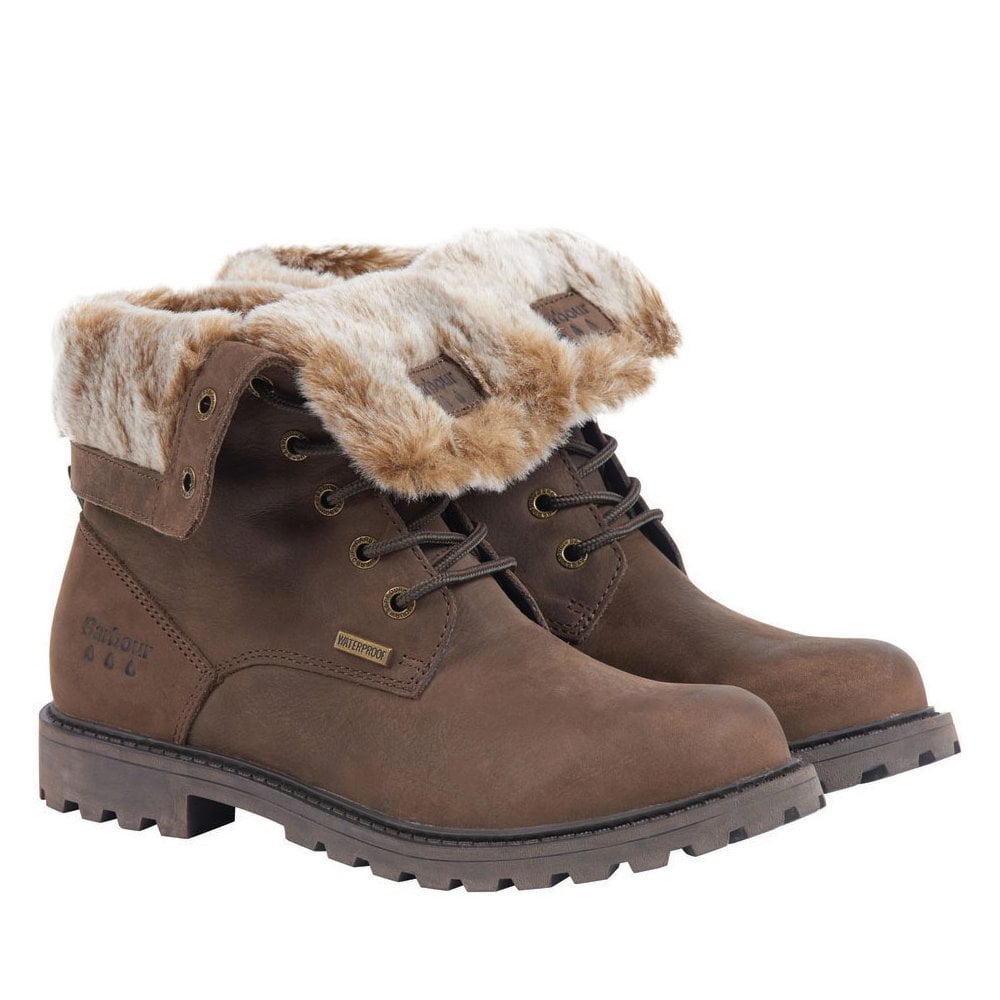 BARBOUR LADIES HAMSTERLEY ROLL TOP BOOTS