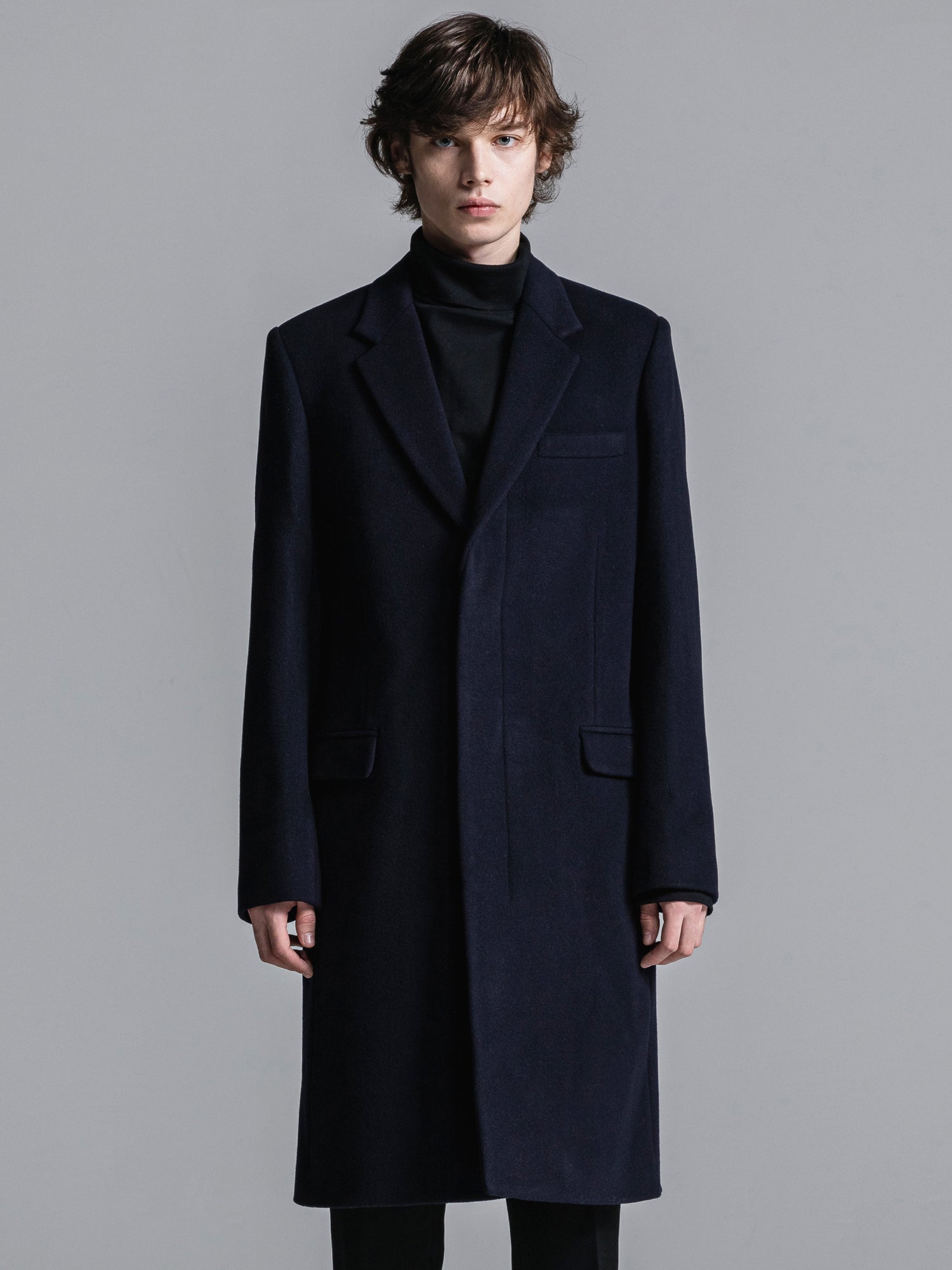 アウトレット ウールカシミヤ トレンチコート TIELOCKEN COAT リチウムオム ジャケット・アウター