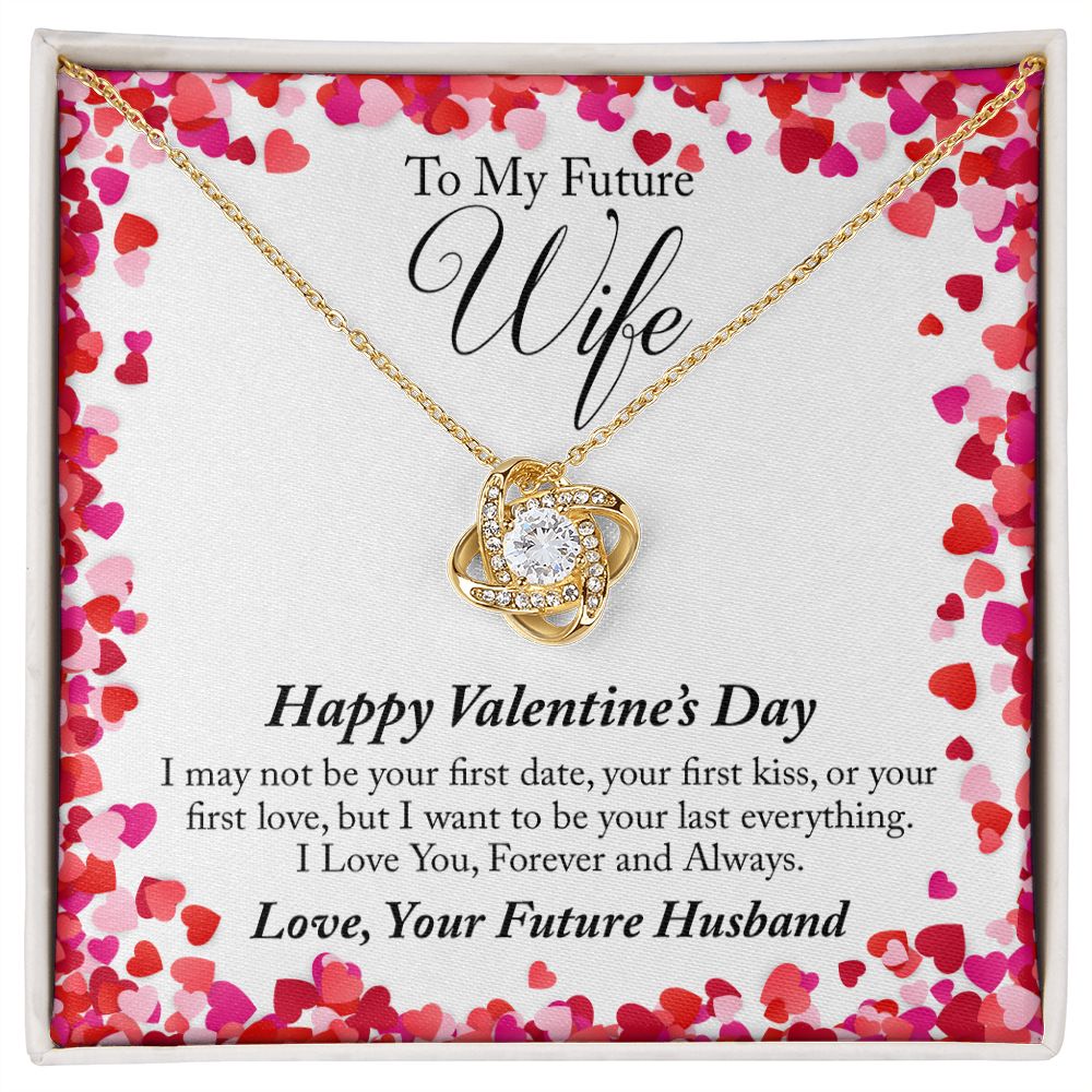 To My Future Wife Valentine's Day Love Knot Necklace | The Love ...