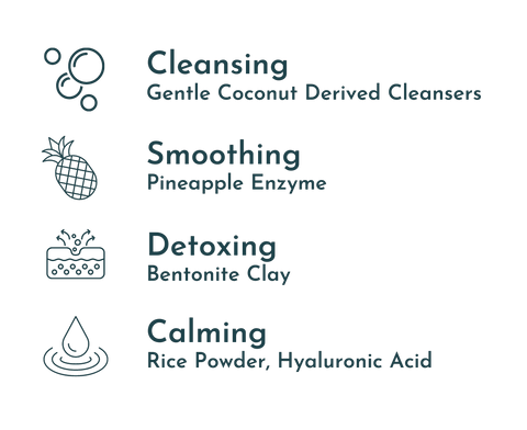 Silt Skincare Powder Cleanser cleansing smoothing detoxing calming