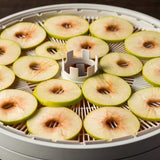 dehydrating apples slices