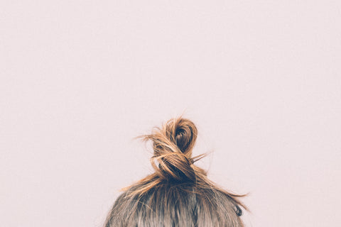 hair top knot image
