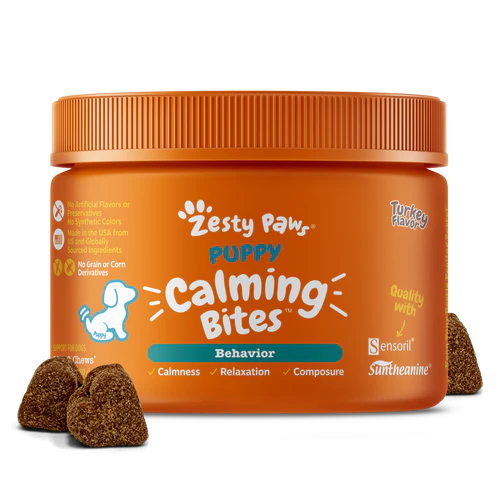 Puppy Calming Bites™, Composure & Relaxation for Everyday Stress, Separation & Hyperactivity