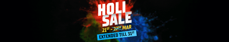 Holi Sale Banner - Desktop
