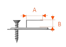 Nut-Feder A/B Abmessung