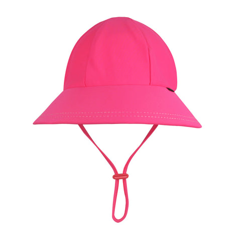 Pink girls swim hat