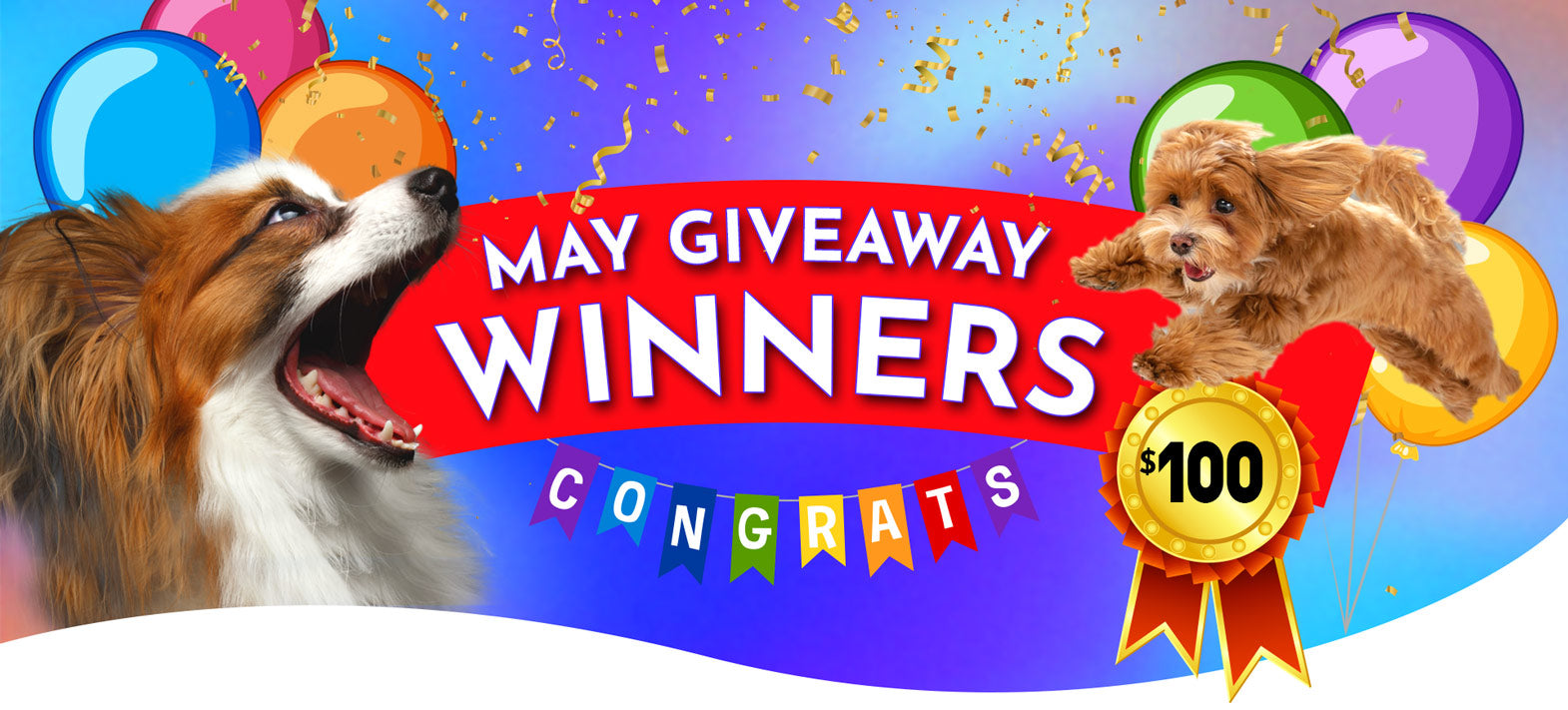 happytails-canine-wellness giveaway contest $100 gift card winners