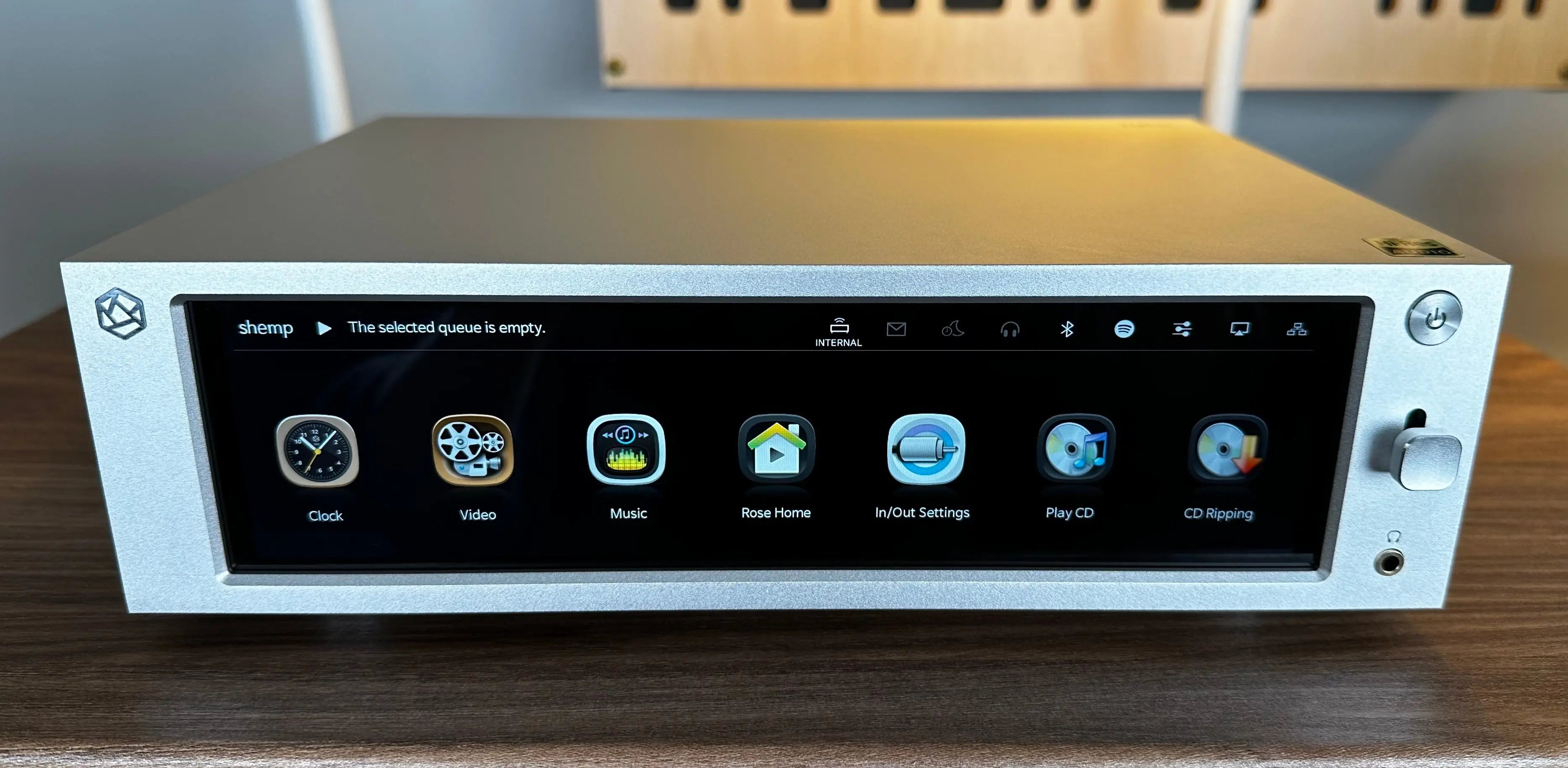 Used HiFi Rose RS201E Integrated Power Amp and Network Streamer