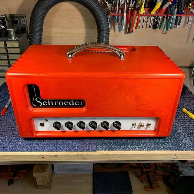 The Schroeder Amplification DeeBee Amplifier in a DB7 Headshell!