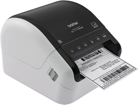 Brother QL-1110NWB Wide Format, Postage and Barcode Professional Thermal Label Printer