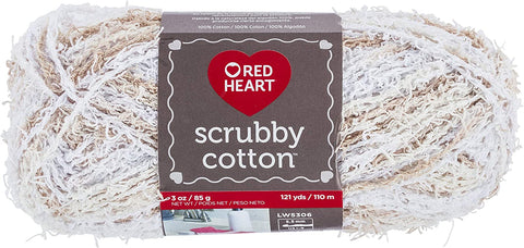 red heart scrubby cotton yarn