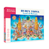 Pomegranate - Land Of Rutopia by Ruben Topia 1000 Piece Puzzle - The Puzzle Nerds