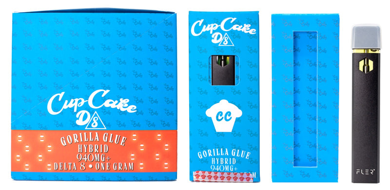 Cup Cake Delta 8 Gorilla Glue Hybrid 940 Mg One Gram Direct To Store