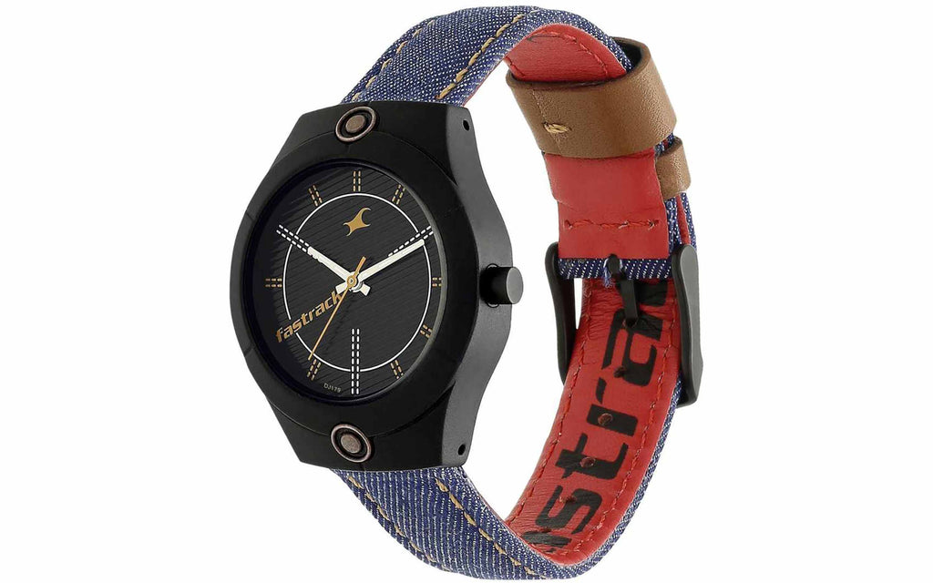Buy Fastrack NM3183SL01 Denim Analog Watch for Men at Best Price @ Tata CLiQ
