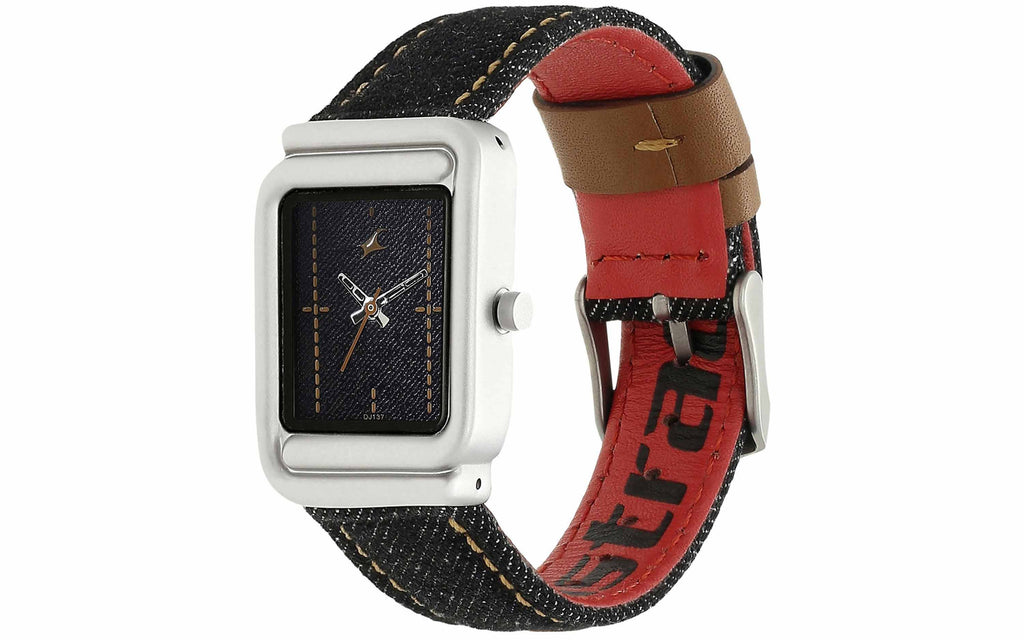 Round Fastrack Black Dial Denim Strap Watch NG9463AL08AC at Rs 2445/piece  in Chandigarh