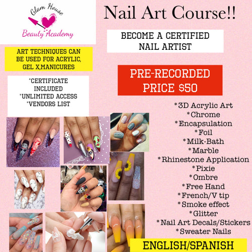 Pro Nail Art Course in Blr - The Nail Art School (30 Days)