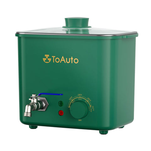 TOAUTO Soy Wax Electric Wax Melter for Candle Making Soap Melting Pot 1100W  110V