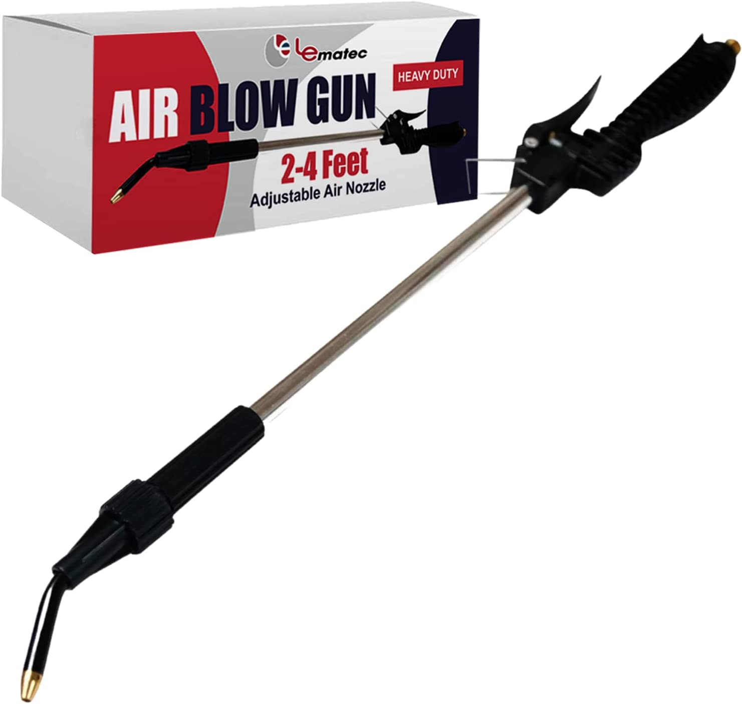 2-4 Foot Air Compressor Blowgun AS121-3C - Pro Air Tools product image