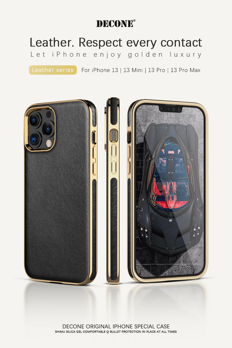 iPhone12 Pro Max Gold Plated LV Printed Phone Case - Golden in Pakistan