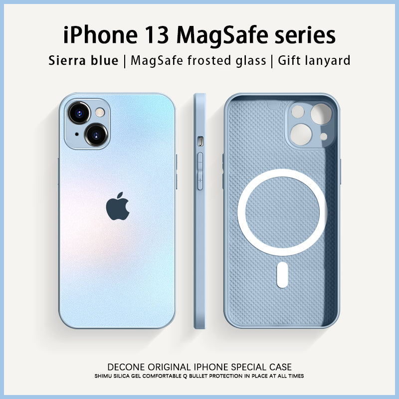 Decone Iphone 13 12 Magsafe Series Frosted Glass Phone Case Gift L Decone