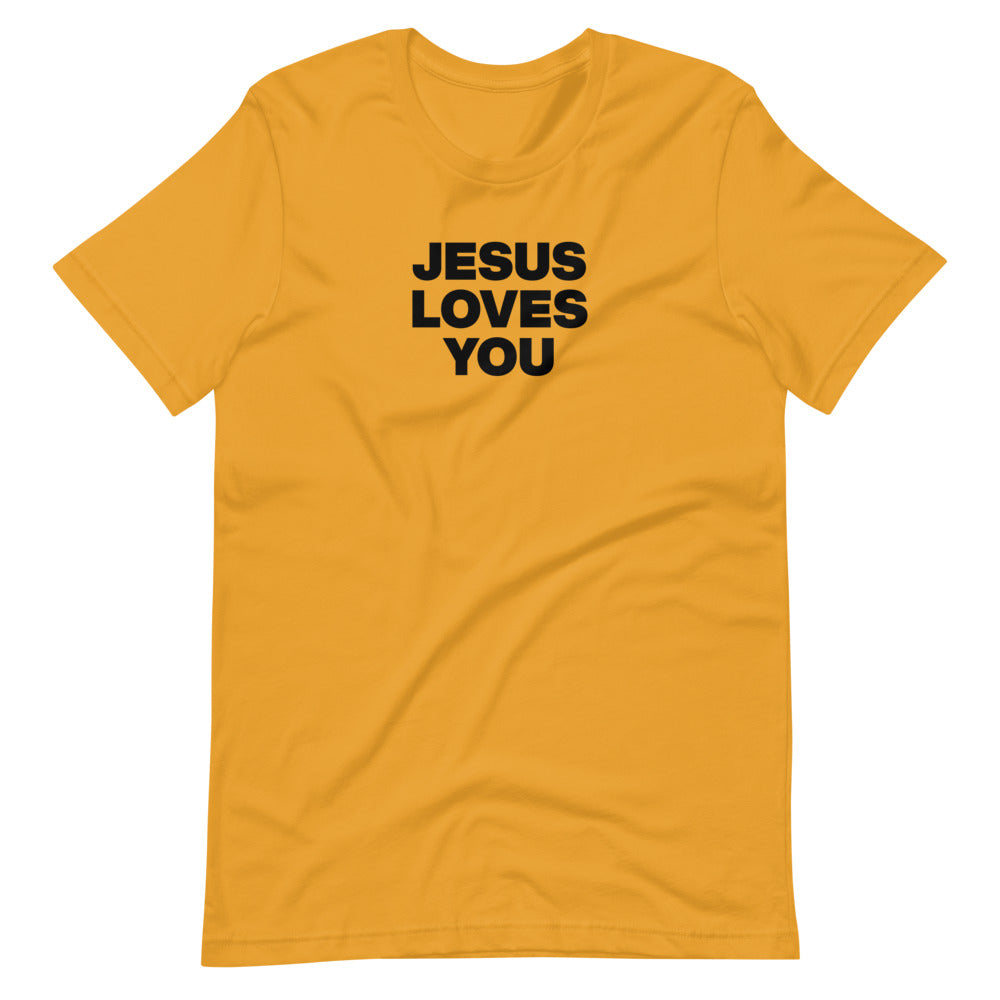 Jesus Loves You T-Shirt = 95 Gospel Presentations - Every Home for Christ product image