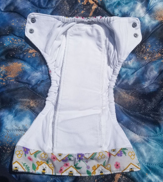 All in one style cloth diapers are a good option for families that want an easy to use all inclusive diapering system