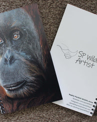 Orangutan " The Wise One" Art Print Notebook