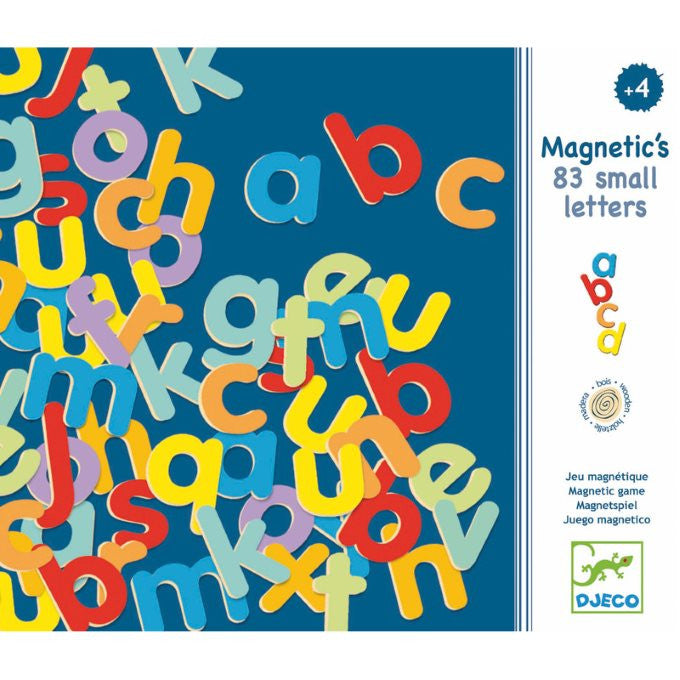 lowercase alphabet magnets