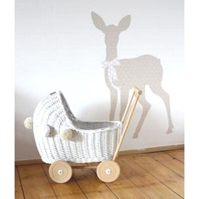 cane prams doll