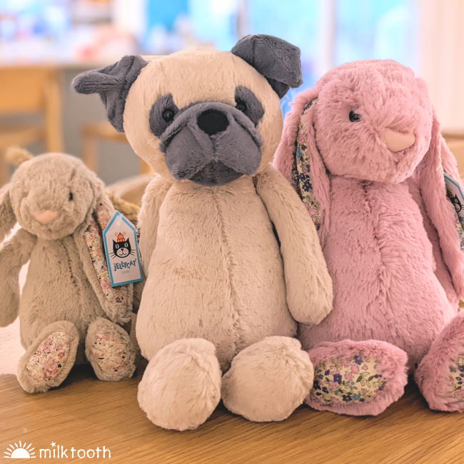 Jellycat | Blossom Bea Bunny Small Beige at Milk Tooth