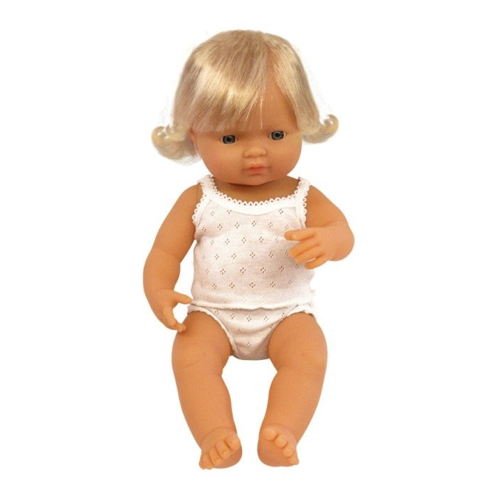 Miniland | Baby Doll 38cm | Caucasian 