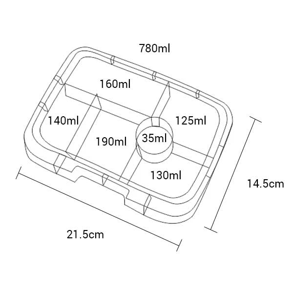 bento box measurements