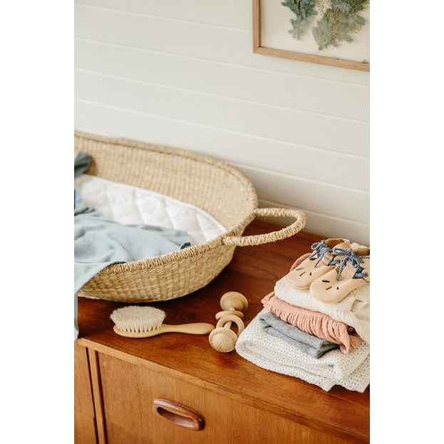 rattan baby change table