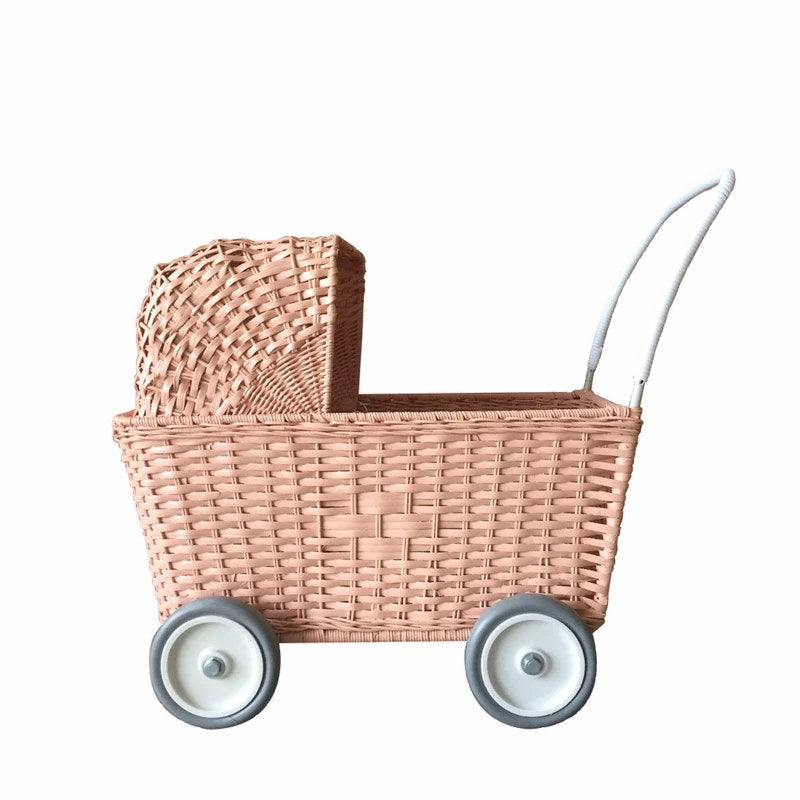 wicker pram toy