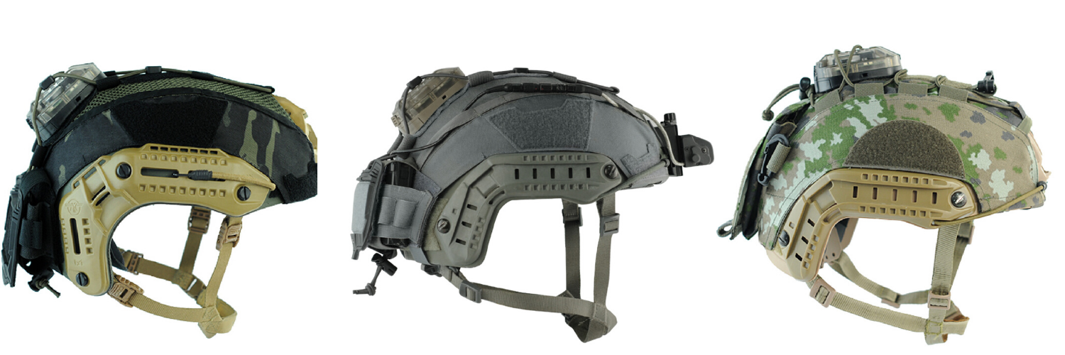 Tactical helmet cover