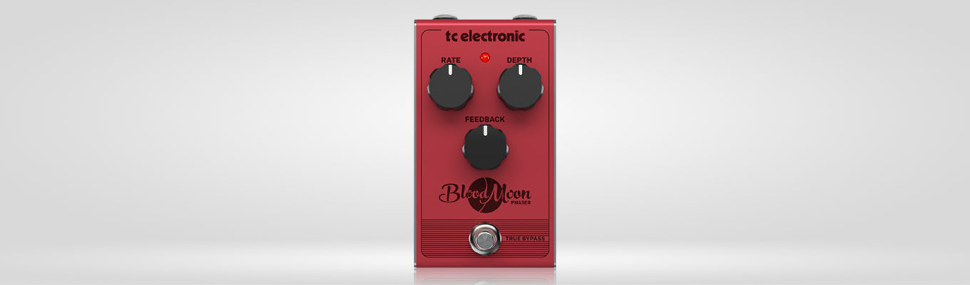 TC ELECTRONIC BLOOD MOON PHASER pedal