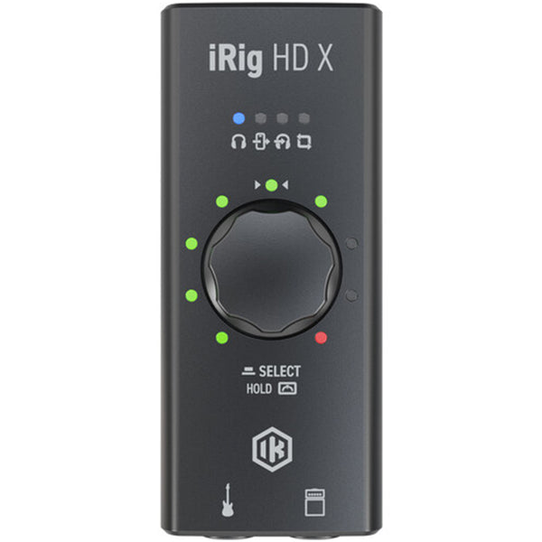 IK Multimedia iRig Pro Quattro I/O Audio/MIDI Interface Deluxe Bundle