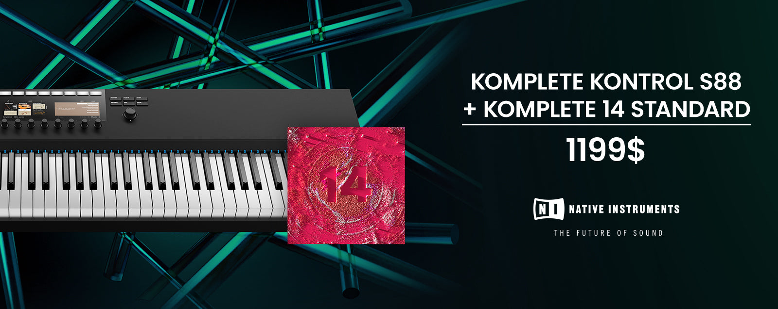 Save up to 300$ on Native Instruments KOMPLETE KONTROL S-Series