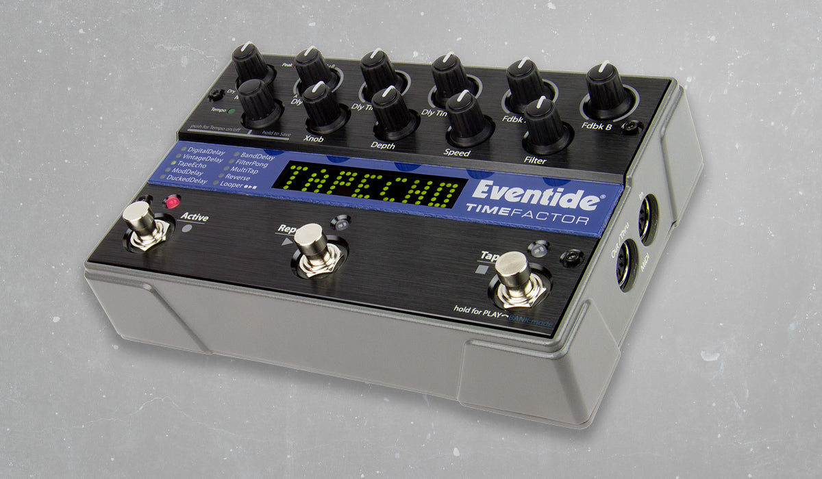 TimeFactor - Eventide Audio Dual Delay Pedal + Looper