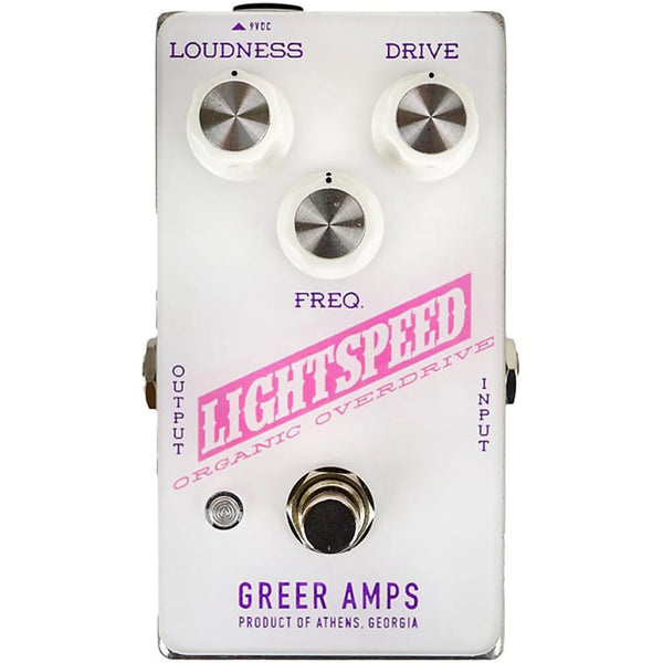 GREER AMPS LIGHTSPEED ORGANIC OVERDRIVE