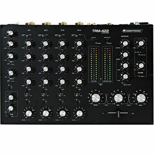 Omnitronic TRM-402 MK3 4-Channel Rotary Mixer