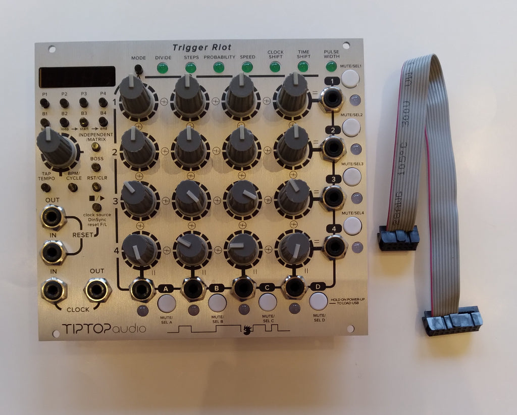 TIPTOP TRIGGER RIOT SEQUENCER