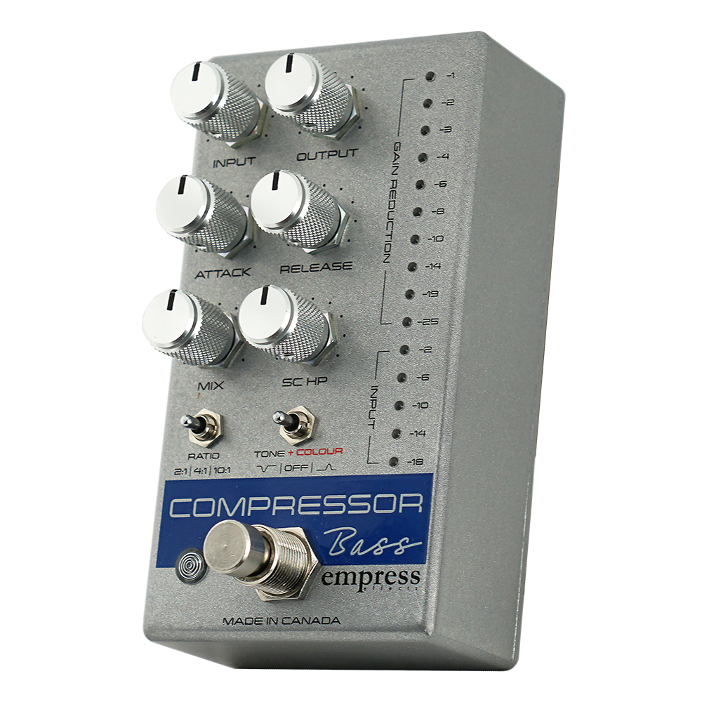 Empress Effects Compressor Bass Silver