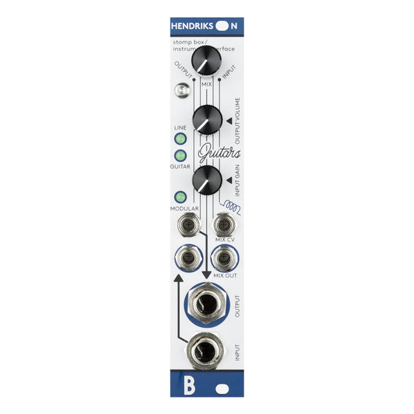 Bastl Instruments BESTIE Compact Battery Powered Stereo Mixer with  Overdrive and Feedback