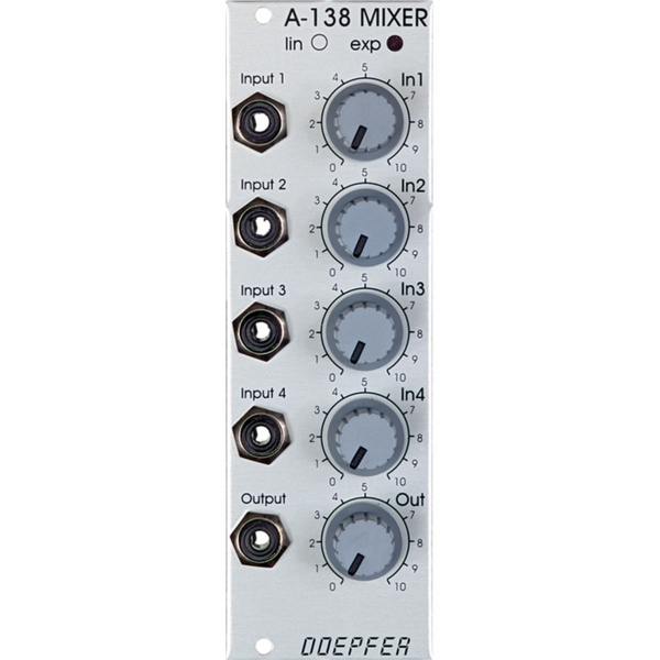 Doepfer A-138S Mini Stereo Mixer