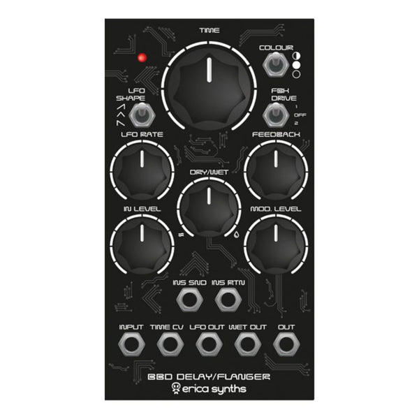 ERICA SYNTHS BLACK STEREO DELAY