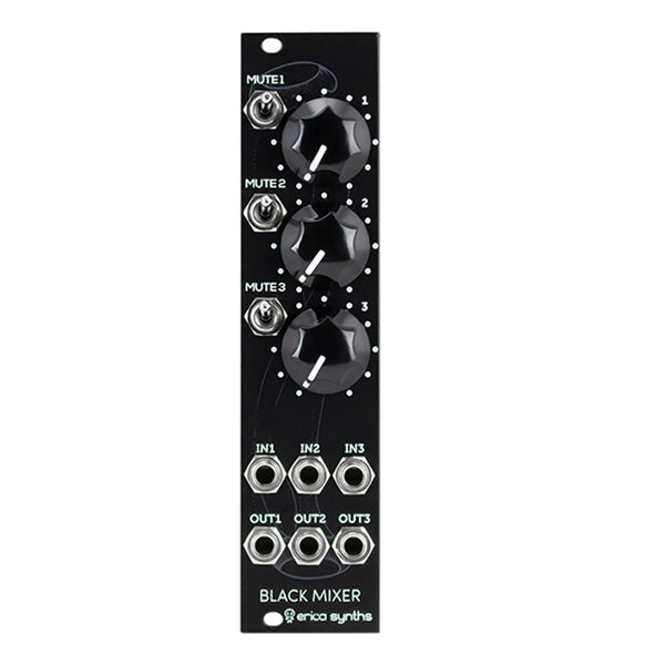 Erica Synths Black Stereo Mixer V3