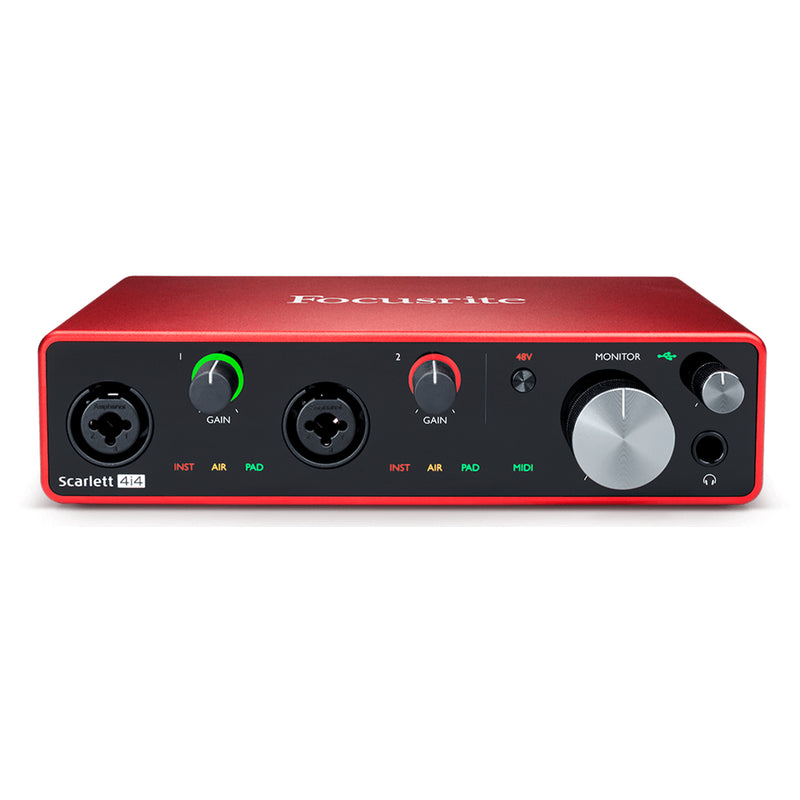 FOCUSRITE SCARLETT 4I4 GEN 3