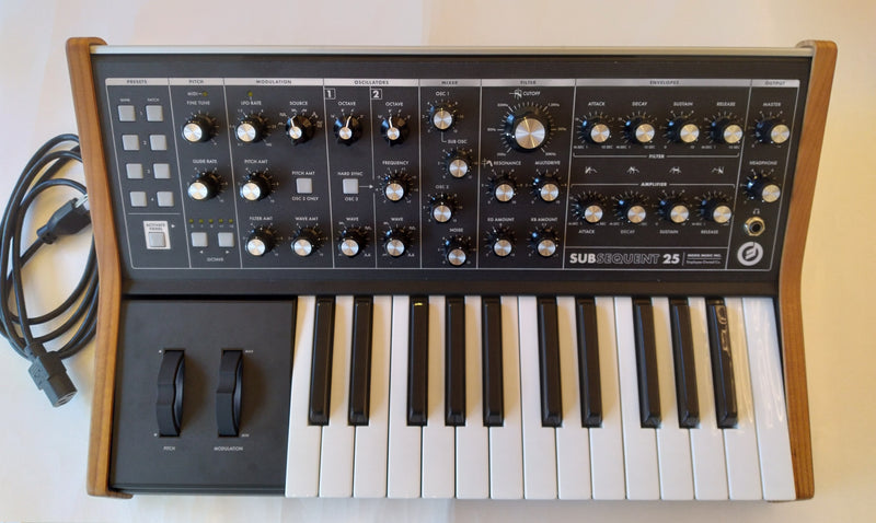 MOOG MUSIC SUBSEQUENT 25