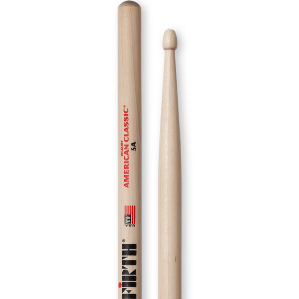 4pr Vic Firth 5A American Classic Wood Tip Drumsticks Value pack